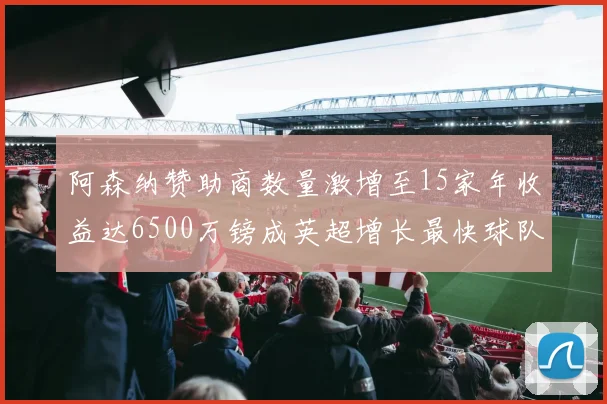 阿森纳赞助商数量激增至15家年收益达6500万镑成英超增长最快球队